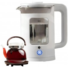 Электрочайник Ardesto EKL-T31GW (1.5л, 1350Вт, стекло-пластик)