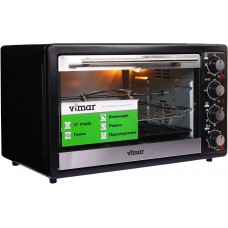 Электрическая печь Vimar VEO-3722B(37л, 1600Вт, вертел, гриль, конвекция, подсветка)