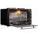 Электрическая печь Vimar VEO-4219B(42л, 1400Вт, 2 электроконфорки, вертел, гриль, конвекция, подсветка)