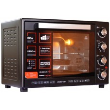 Электрическая печь Liberton LEO-602 Black (60л, + конвекция, + вертел)