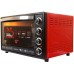 Электрическая печь Liberton LEO-650 Red (65л + конвекция + вертел)