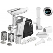 Мясорубка мощная Ardesto MGK-2100 (2100Вт, 2.0 кг/хв +шинковка +колбасы +кеббе)