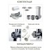 Мясорубка Vimar VMG-1522W (1500Вт, 2.2 кг/мин +томаты +шинковка +колбасы +кеббе)