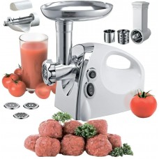 Мясорубка Vimar VMG-1522W (1500Вт, 2.2 кг/мин +томаты +шинковка +колбасы +кеббе)
