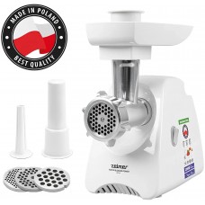 Мясорубка мощная Zelmer ZMM5801P Zosia (2200Вт, 3.0кг/мин, +колбасы, Польша)