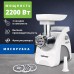 Мясорубка мощная Zelmer ZMM9801B (2200Вт, 3.0 кг/мин +колбасы)