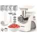 Мясорубка мощная Zelmer ZMM9802B (2200Вт, 3.0 кг/хв +шинковка +колбасы)