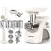 Мясорубка мощная Zelmer ZMM9802B (2200Вт, 3.0 кг/хв +шинковка +колбасы)