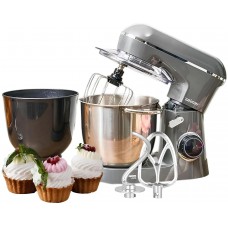 Миксер планетарный мощный Zelmer ZKR 1310 G (1300Вт, 10 скоростей, 2 чаши по 4.5 л)