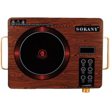 Электроплита настольная инфракрасная Sokany SK-3569 с таймером