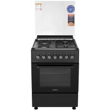 Плита комбинированная Ardesto FSCF-C604CB (поверхность 2 газовые + 2 электро конфорки, духовка электрическая)