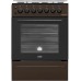 Плита комбинированная Artel APETITO 02-E Brown ( поверхность газовая, духовка электрическая )