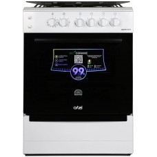 Плита газова Artel APETITO 02-G White (поверхность газовая, духовка газовая)