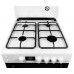 Плита комбинированная Artel APETITO 04-E White (поверхность газовая, духовка электрическая)