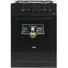 Плита комбинированная Artel APETITO 10-E Black (поверхность газовая, духовка электрическая)