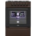Плита комбинированная Artel APETITO 10-E Brown ( поверхность газовая, духовка электрическая )