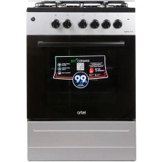 Плита комбинированная Artel APETITO 10-E Grey (поверхность газовая, духовка электрическая)
