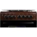Плита комбинированная Artel DOLCE 01-EX Brown (поверхность 2 газовые и 2 электрические конфорки, духовка электрческая)