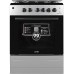 Плита комбинированная Artel MILAGRO 10-E Grey (поверхность 3 газовые + 1 электрическая конфорки, духовка электрическая)