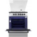 Плита комбинированная Artel MILAGRO 10-E Grey (поверхность 3 газовые + 1 электрическая конфорки, духовка электрическая)