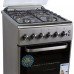 Плита комбинированная Canrey CGEK 5060 KGT IX ( поверхность газовая, духовка электрическая )
