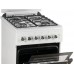 Плита комбинированная Canrey CGEK 5060 KGT W ( поверхность газовая, духовка электрическая )