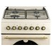 Плита комбинированная Canrey CGEK 6060 KGT BG Country ( поверхность газовая, духовка электрическая )