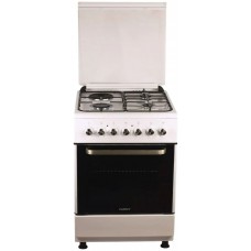 Плита комбинированная Canrey CGEK 6061 KGT W ( 3 газ + 1 электро, духовка электро )