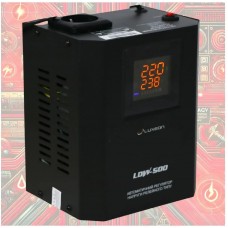 Автоматический стабилизатор напряжения Luxeon LDW-500 черный
