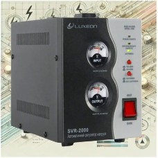 Автоматический стабилизатор напряжения Luxeon SVR-2000 черный