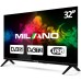 Телевизор Milano 32HDT2N24 безрамочный (матрица IPS)