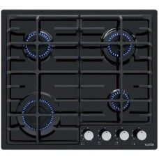 Варочная поверхность газовая Ventolux HG640-DA3 CS (BK)