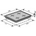 Варочная поверхность газовая Ventolux HG640-DA3 CS (WH)