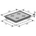 Варочная поверхность газовая Ventolux HG640-DA3 CS (X)