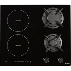 Варочная поверхность комбинированная Ventolux HG622 B9G RCS I (BK)