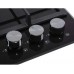 Варочная поверхность газовая Ventolux HG430-M1G CS (BK)