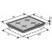 Варочная поверхность газовая Ventolux HG640-TA3G CS (BK)