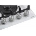 Варочная поверхность газовая Ventolux HSF640-H2G CEST (WH)