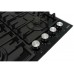 Варочная поверхность газовая Ventolux HSF640-T3G CEST (BK) MK