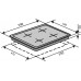 Варочная поверхность газовая Ventolux HSF640-T3G CEST (IVORY)