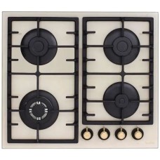 Варочная поверхность газовая Ventolux HSF640-T3G CEST (IVORY/BRONZE)