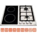 Варочная поверхность комбинированная Ventolux HG622 B9G CS (X)